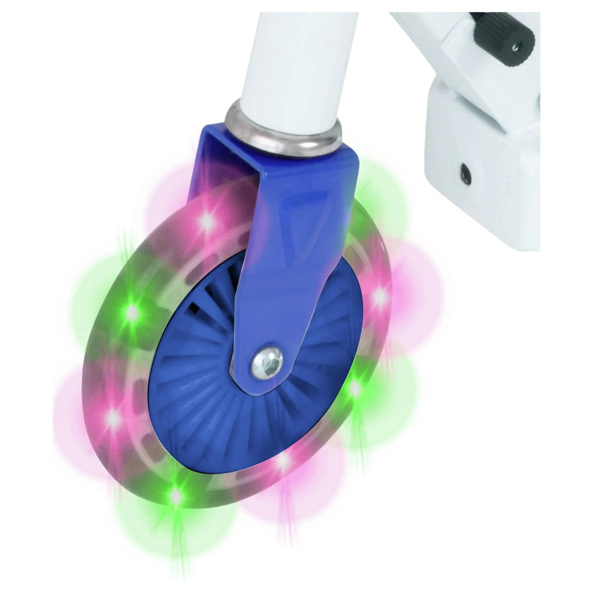 EVO Light Up V-Flex Foldable Scooter - Blue