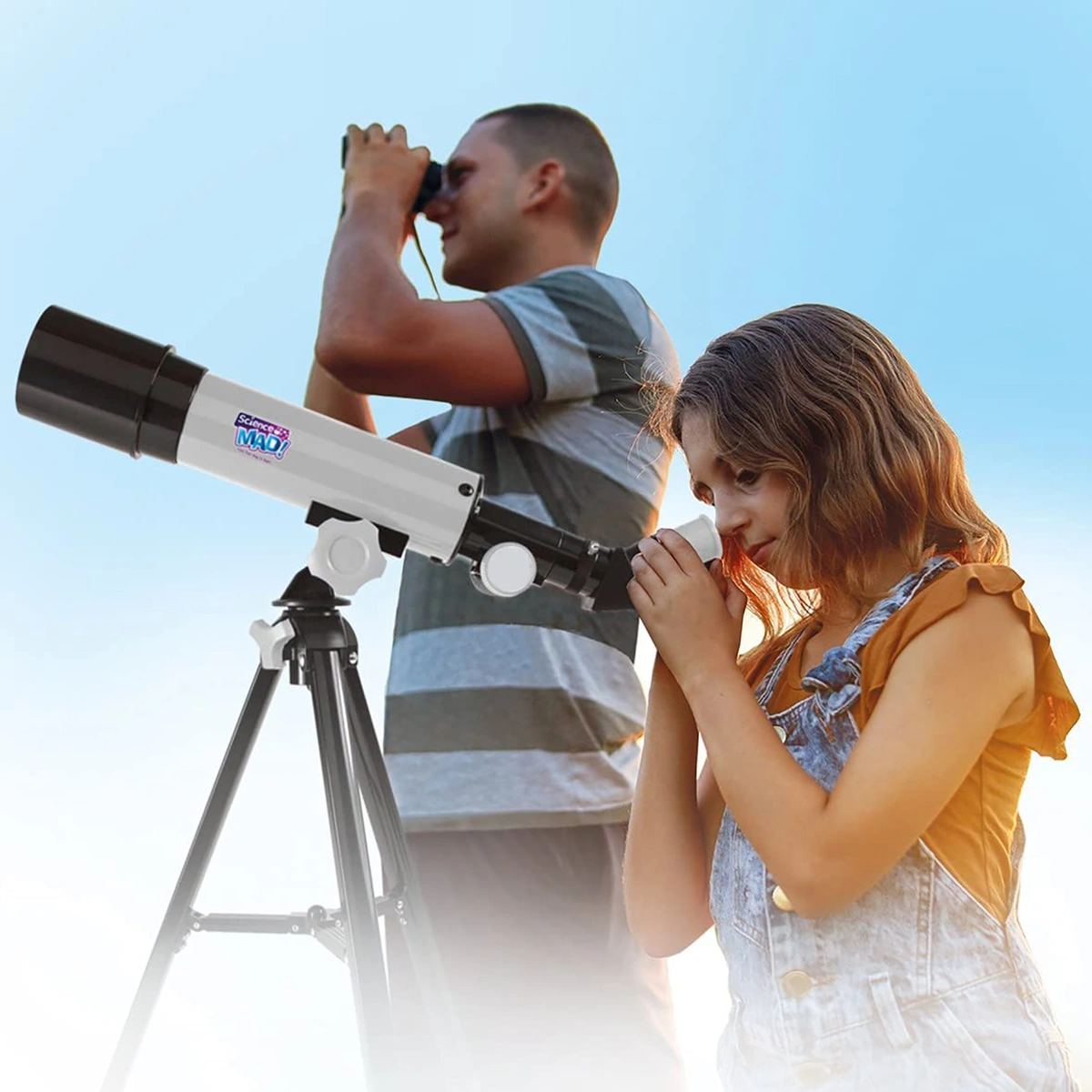 Science Mad 50mm Telescope with Tripod