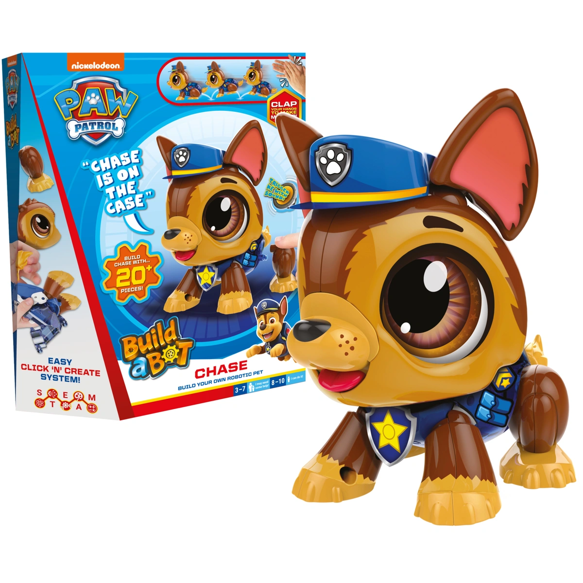 Build A Bot Paw Patrol Chase STEM Learning Toy