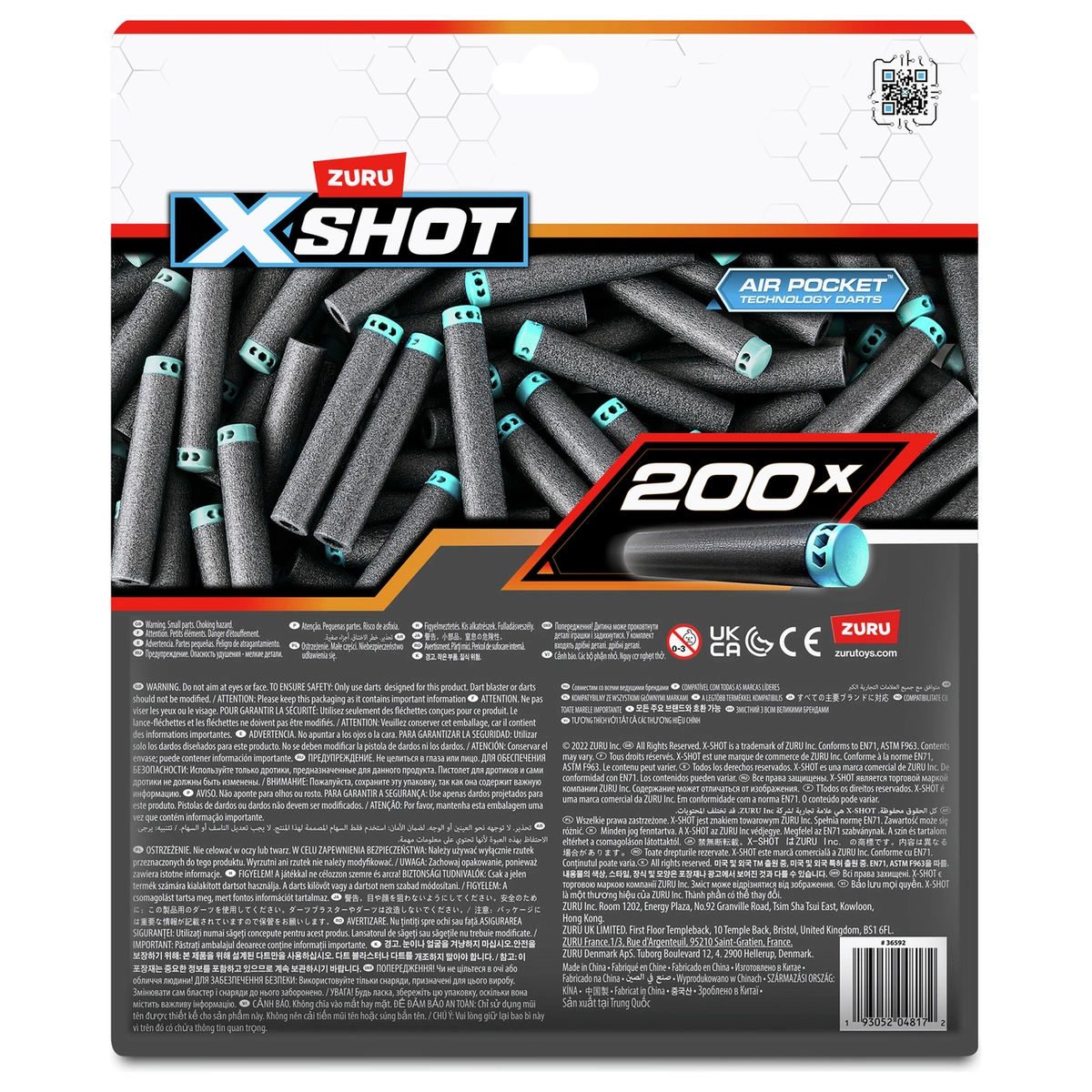 XSHOT Excel Darts Refill Pack (200 Darts) by ZURU