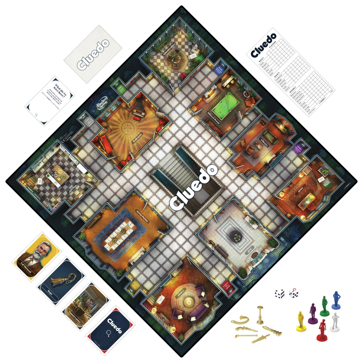 The Cluedo Game from Hasbro Gaming
