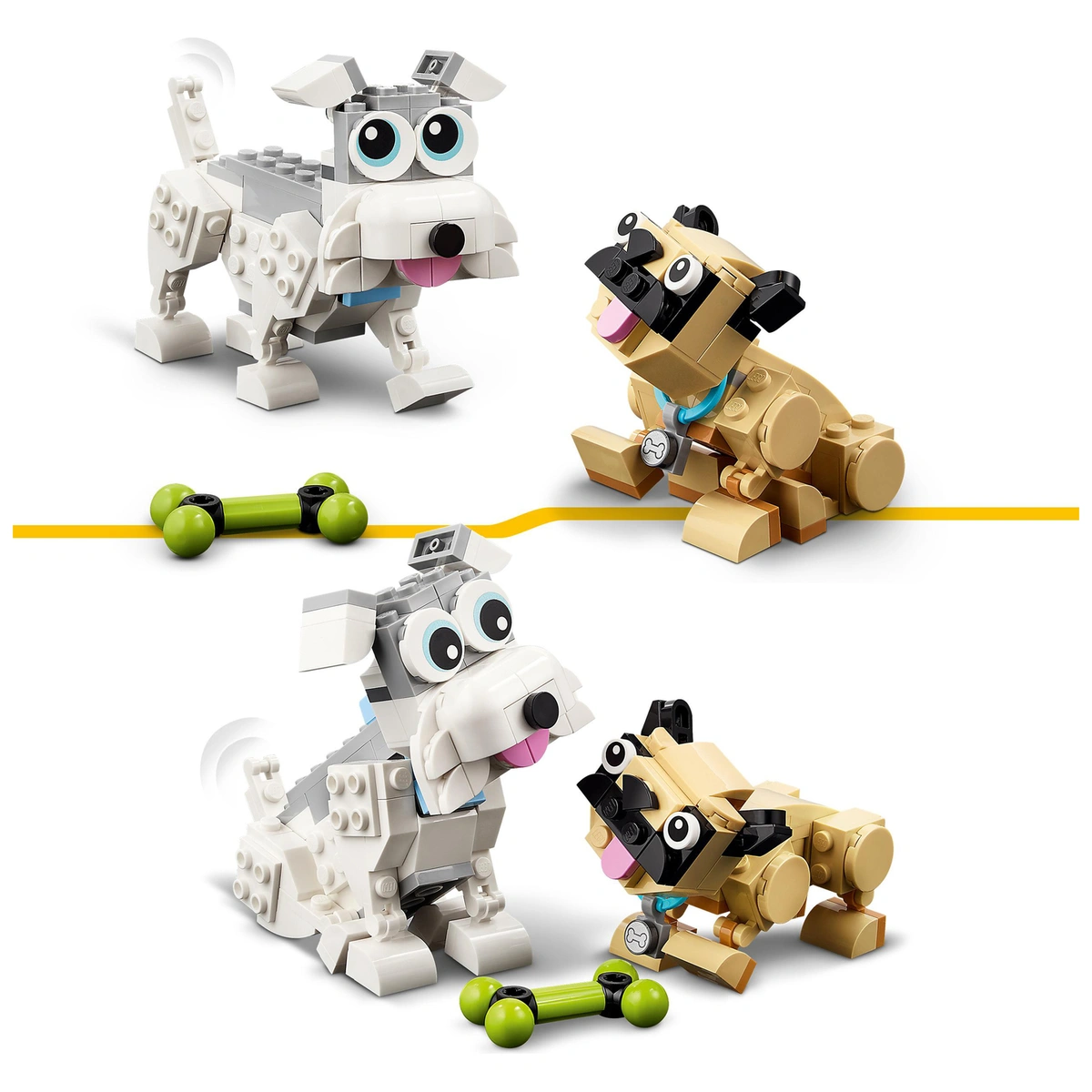 LEGO Creator 3 in 1 Adorable Dogs Animal Figures Toys 31137