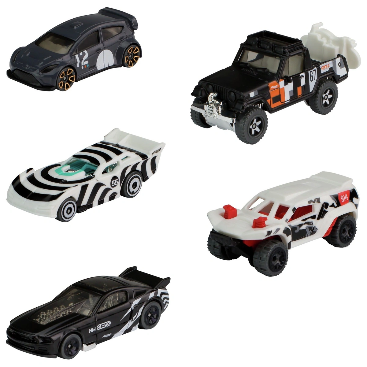 Hot Wheels Cars 5-Pack Vehicle Assortment