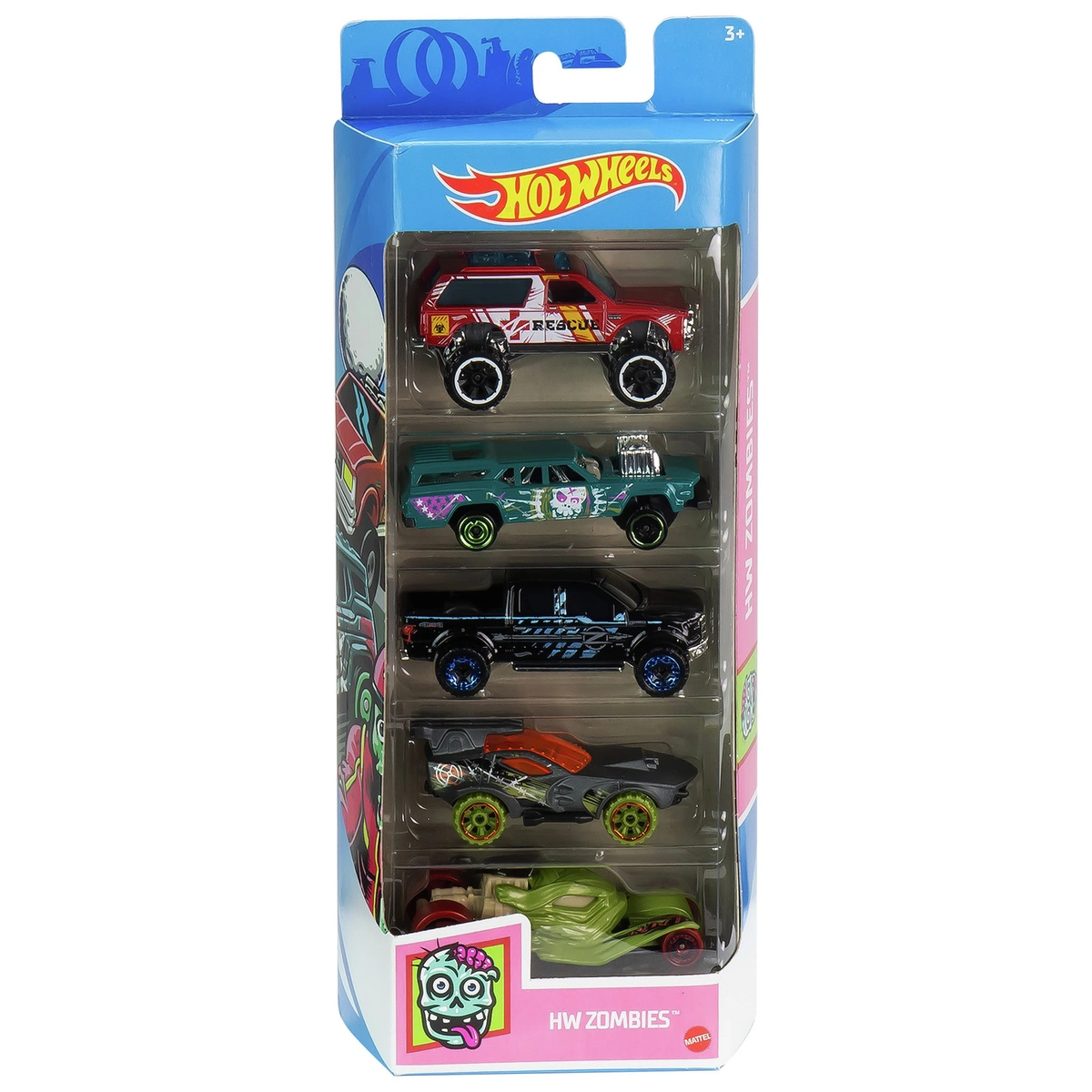 Hot Wheels Cars 5-Pack Vehicle Assortment