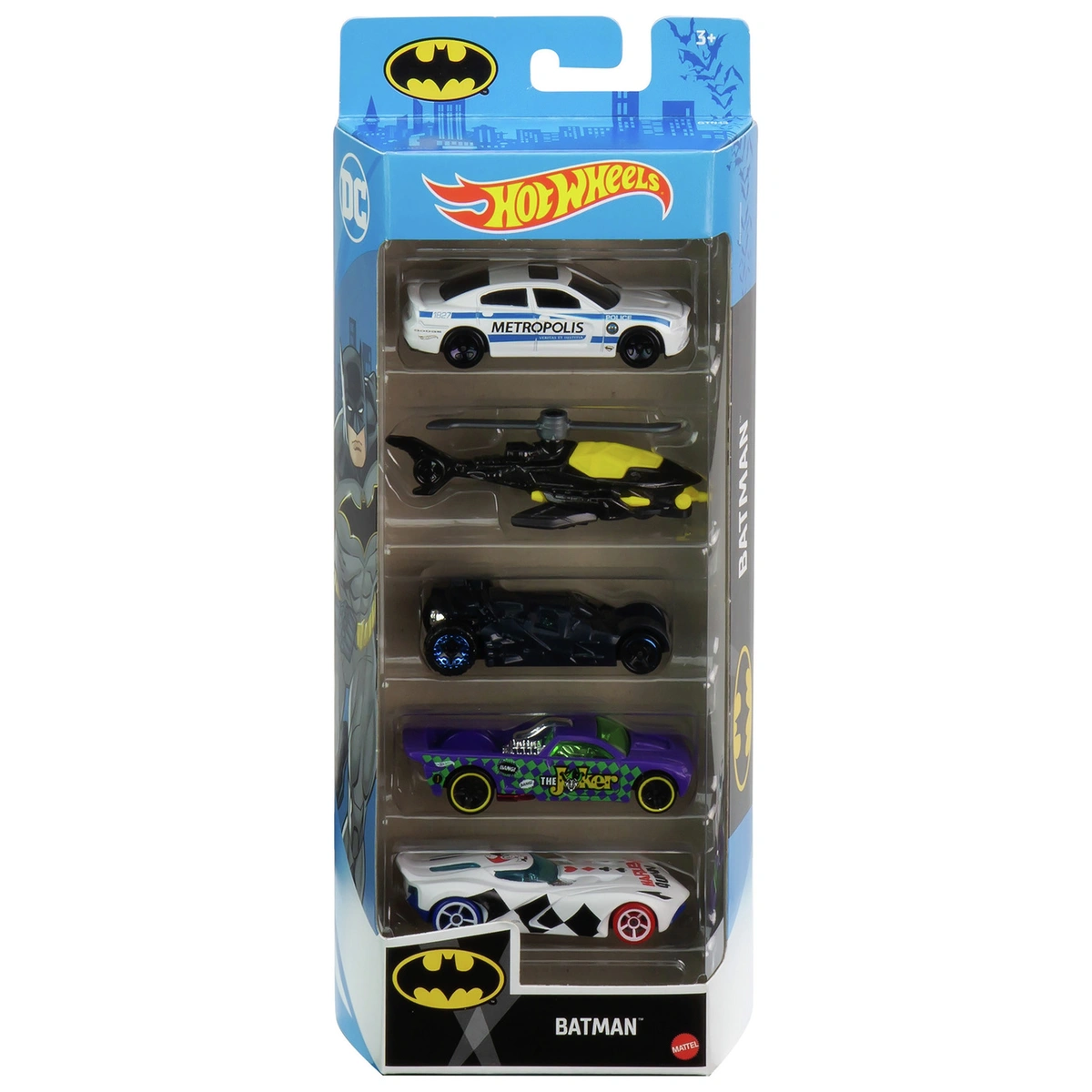 Hot Wheels Cars 5-Pack Vehicle Assortment