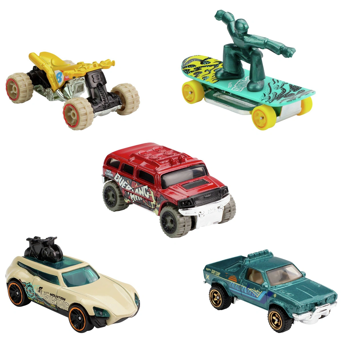 Hot Wheels Cars 5-Pack Vehicle Assortment