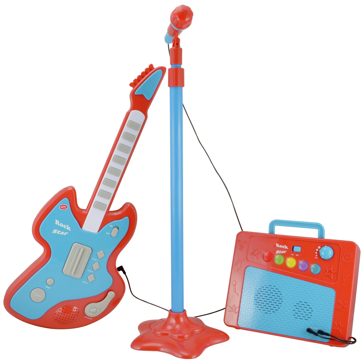 Chad Valley Guitar, Microphone and Amplifier
