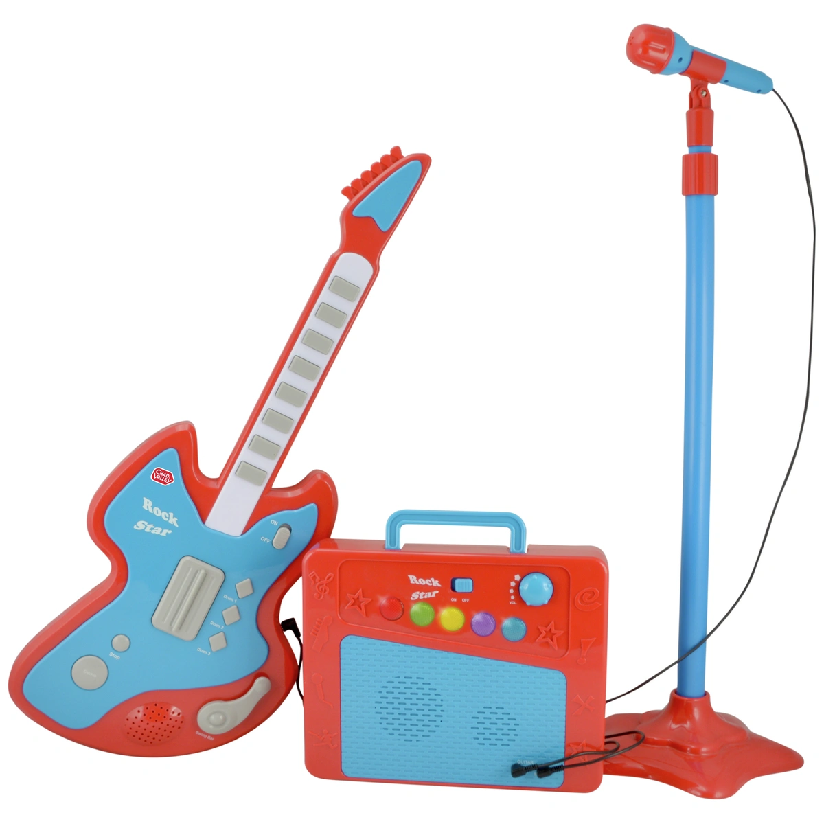 Chad Valley Guitar, Microphone and Amplifier