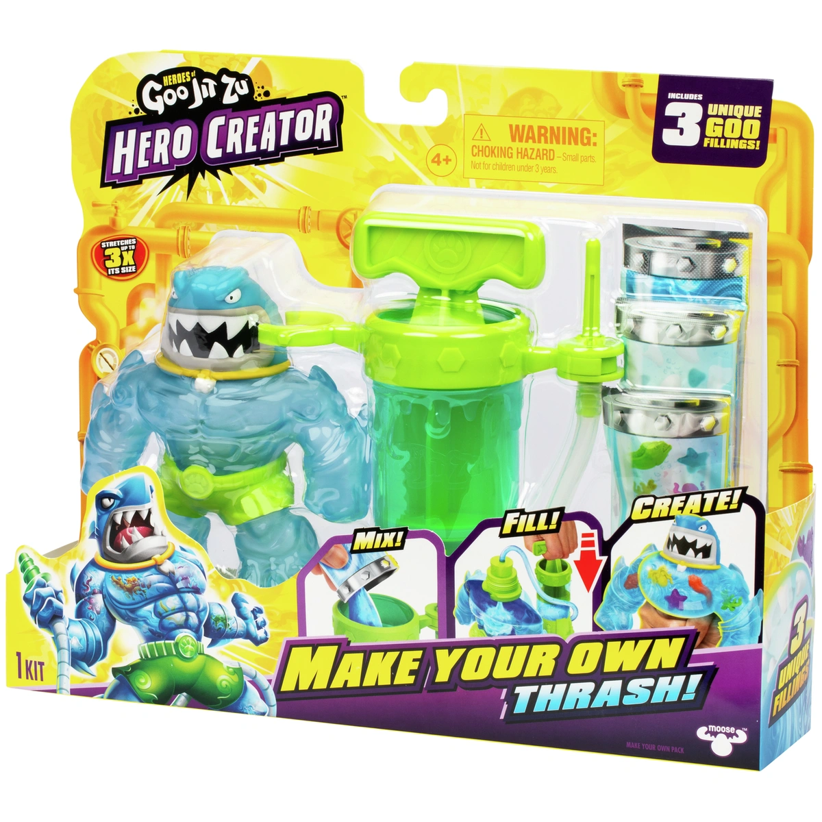 Heroes of Goo Jit Zu Hero Creator Pack Thrash
