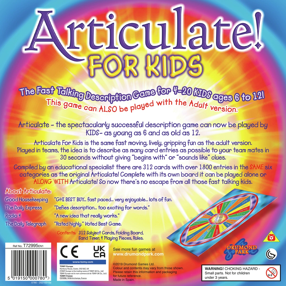 Articulate for Kids Board Game