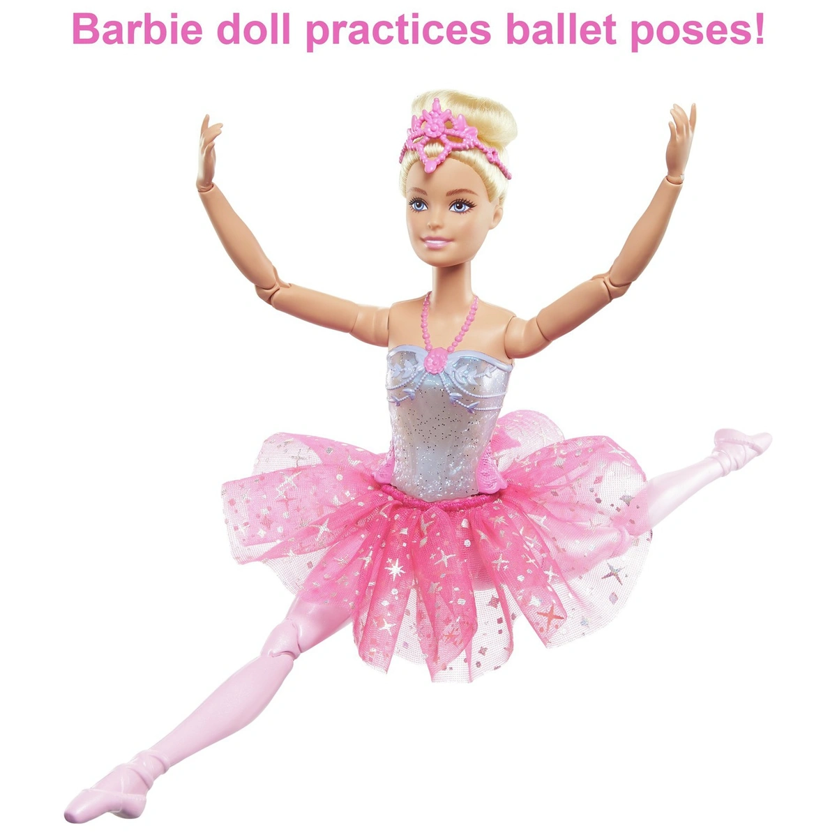 Barbie Twinkle Lights Feature Ballerina Doll - 29cm