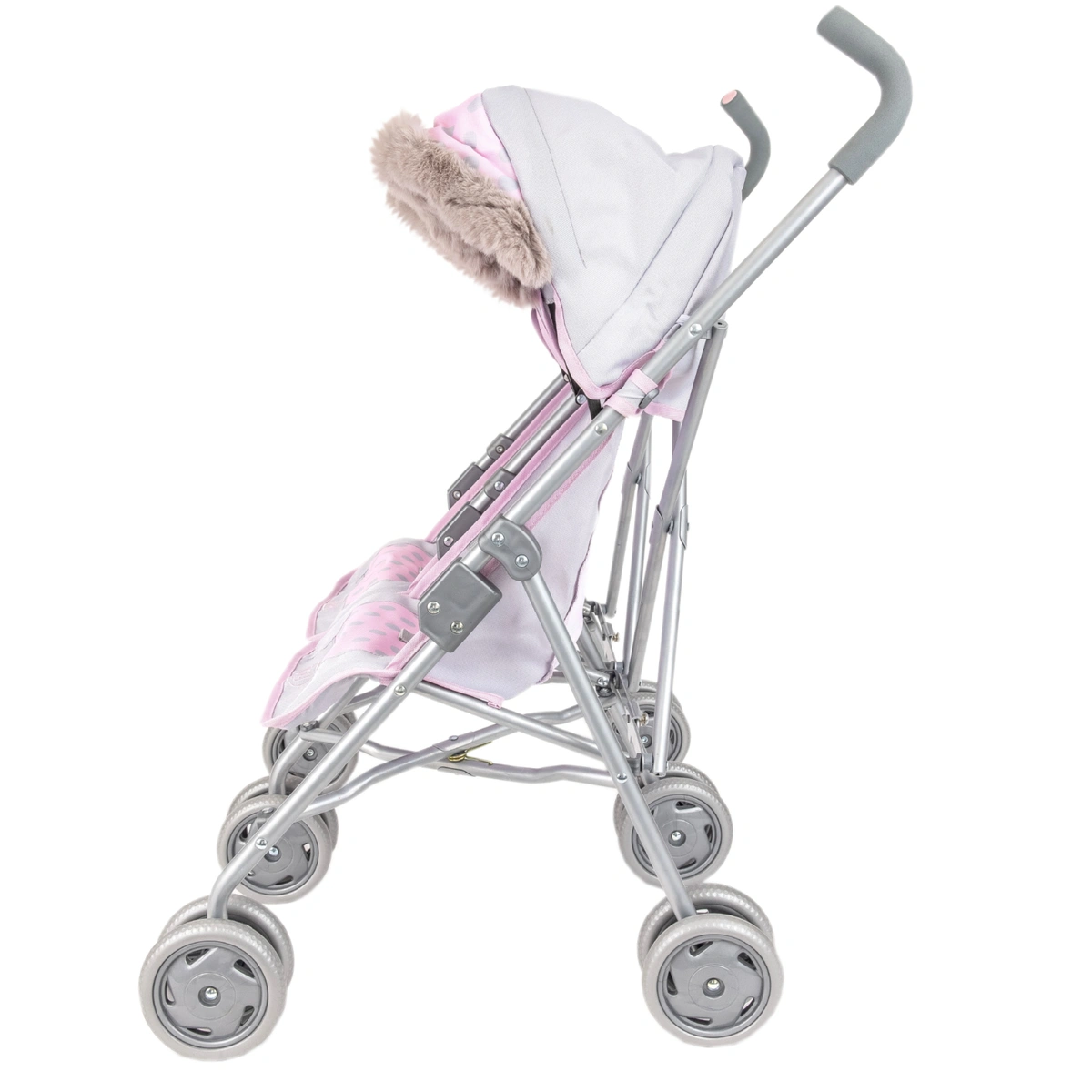 Tiny Treasures Double Folding Dolls Pushchair