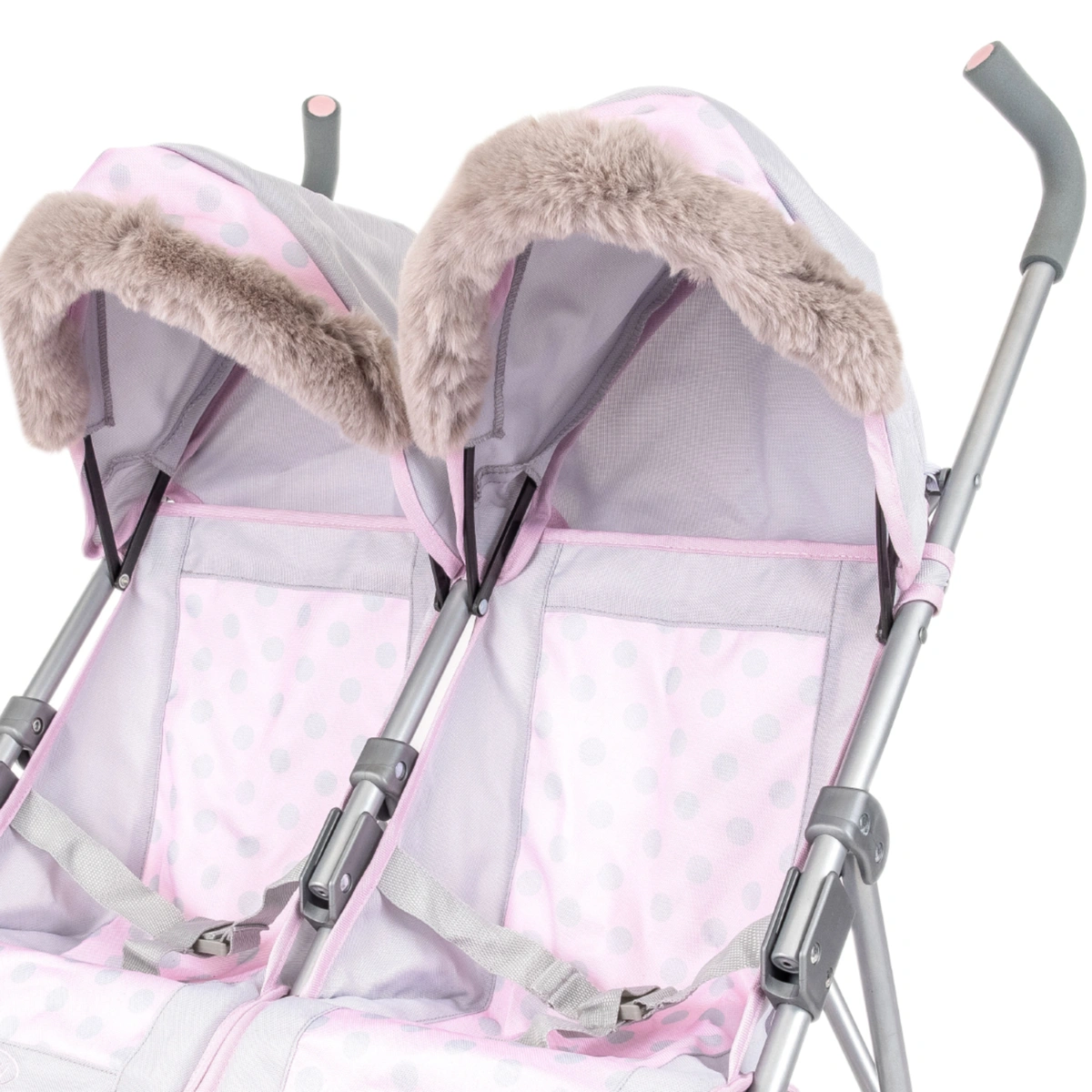 Tiny Treasures Double Folding Dolls Pushchair