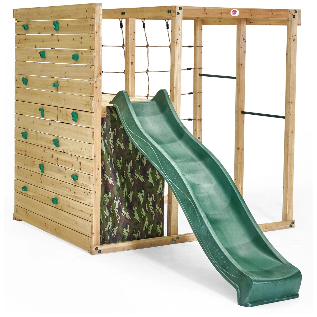 Plum Wooden Climbing Cube