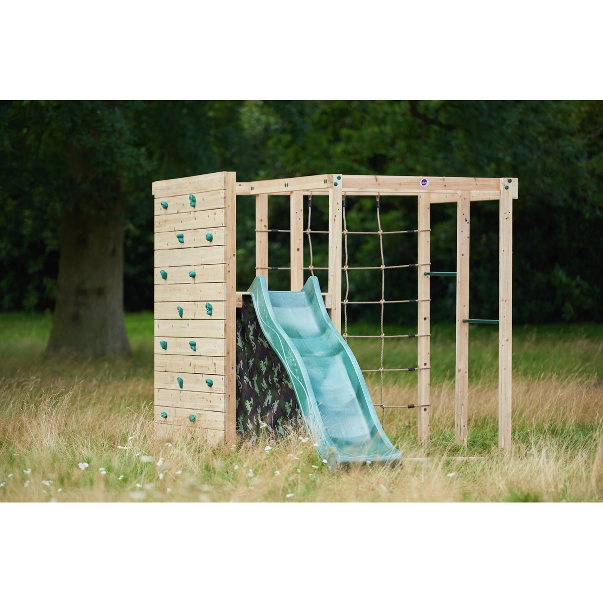 Plum Wooden Climbing Cube