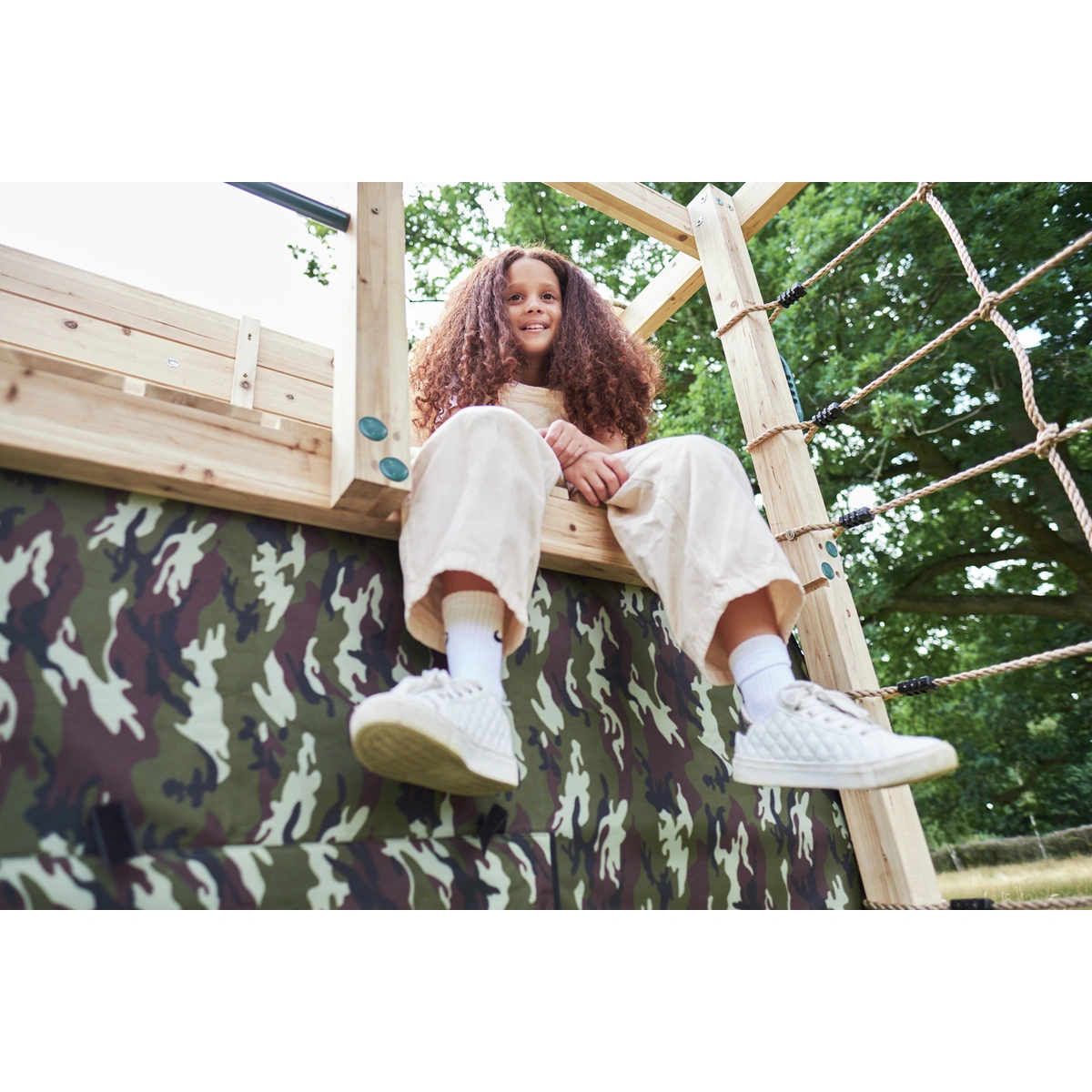 Plum Wooden Climbing Cube