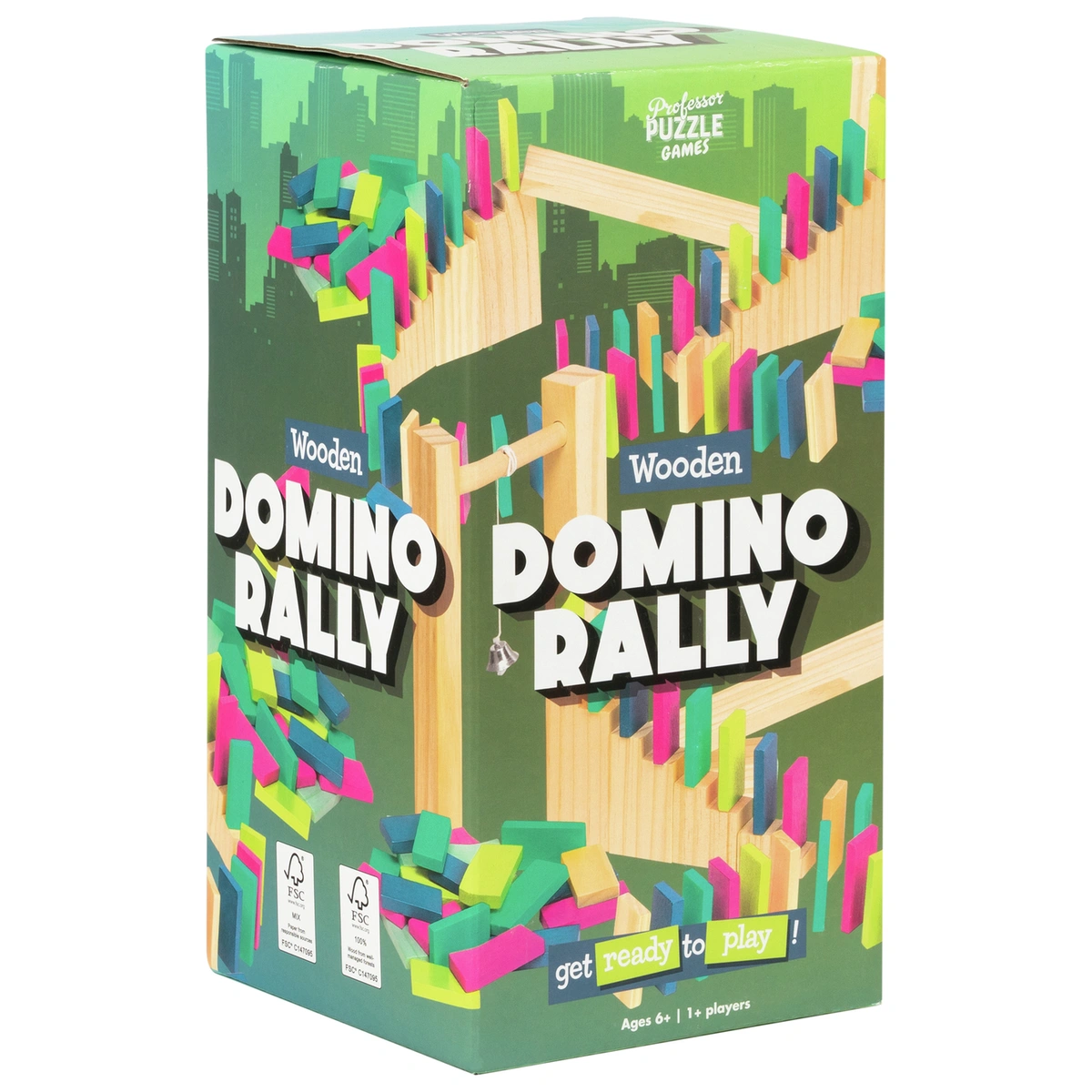 Professor Puzzle Domino Rally Game