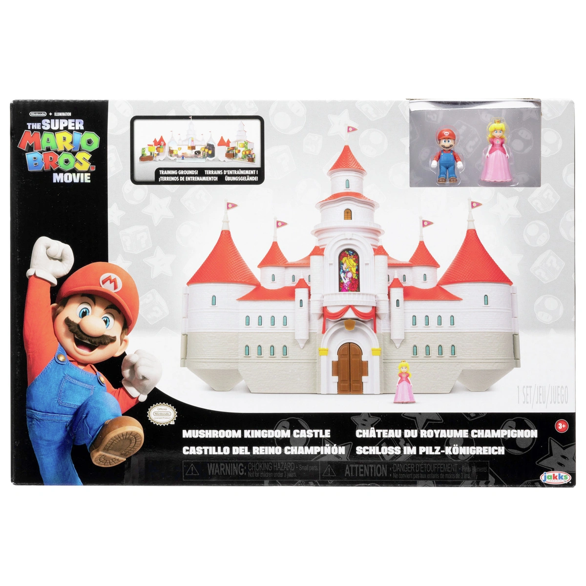 Nintendo The Super Mario Mushroom Kingdom Castle Playset