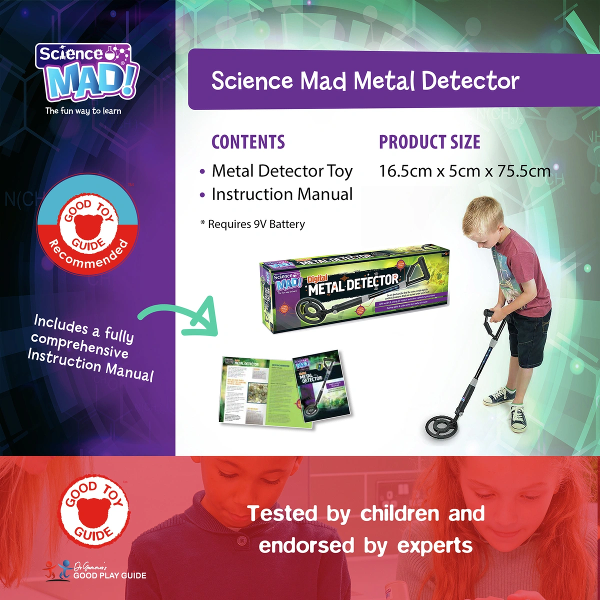 Science Mad Digital Metal Detector