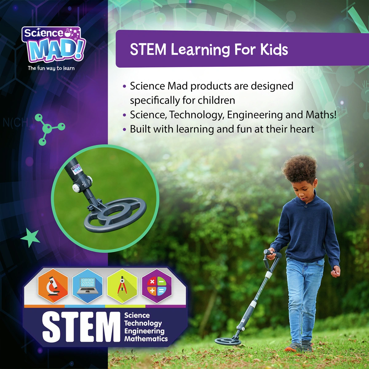 Science Mad Digital Metal Detector