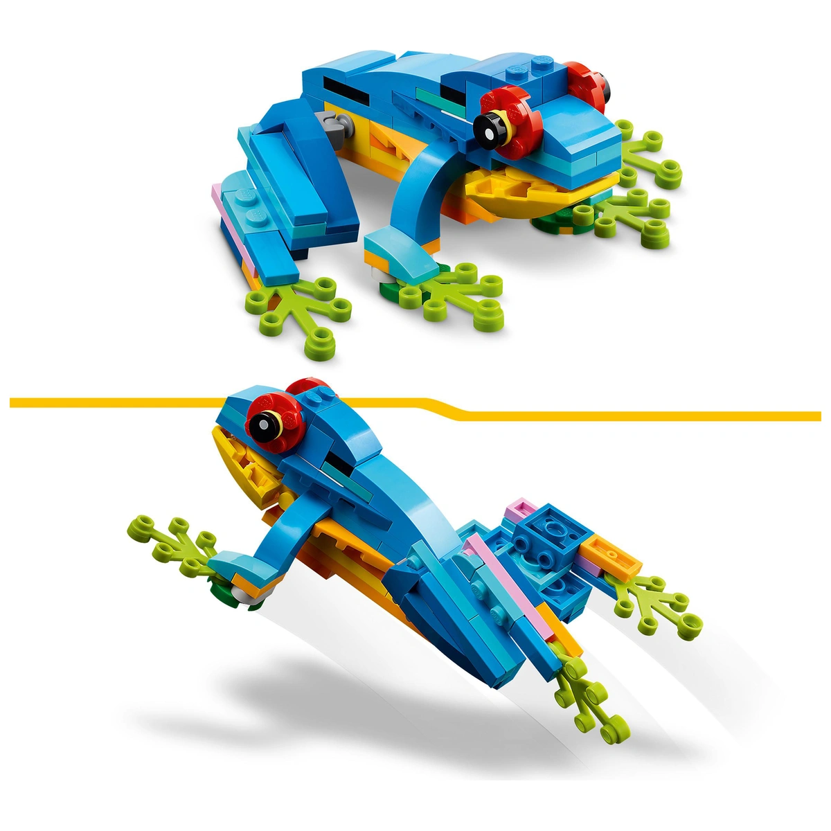 LEGO Creator 3 in 1 Exotic Parrot Animals Building Toy 31136