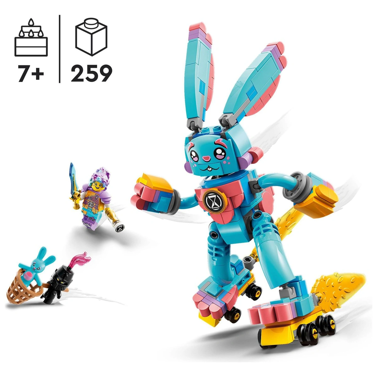 LEGO DREAMZzz Izzie and Bunchu the Bunny Rabbit Toy 71453