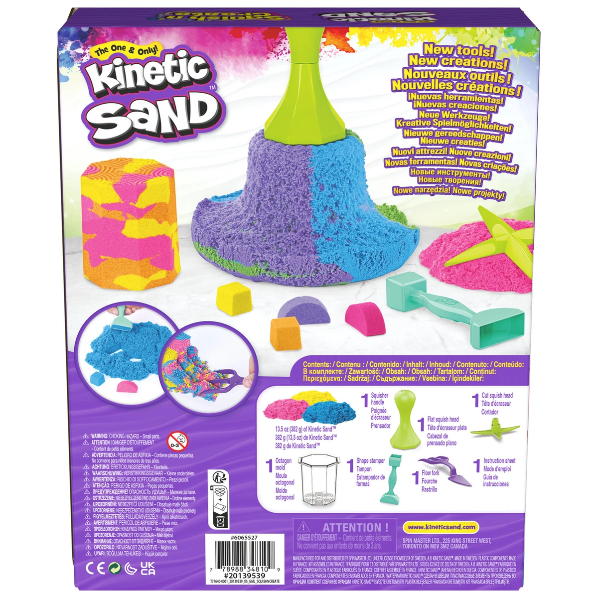 Kinetic Sand Squish N' Create Playset