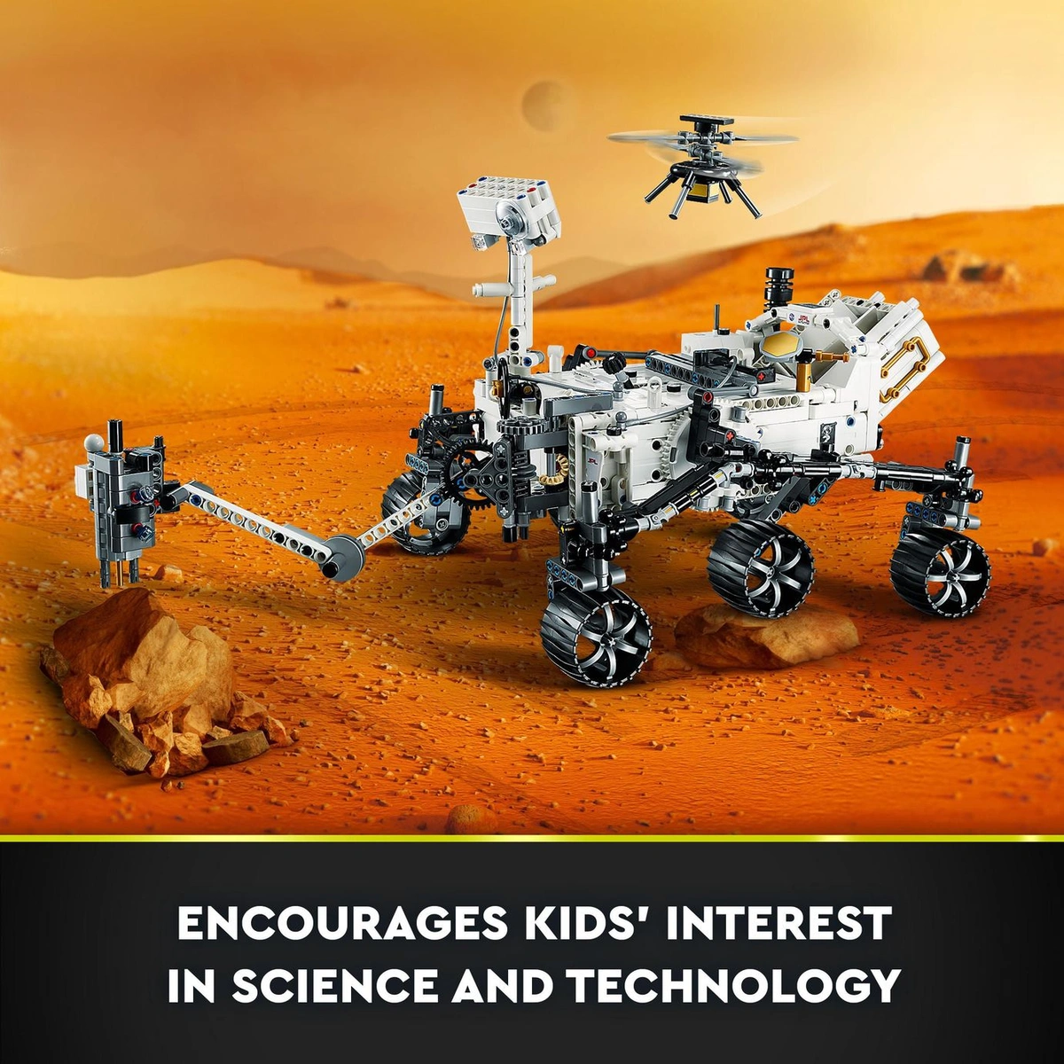 LEGO Technic NASA Mars Rover Perseverance Space Set 42158