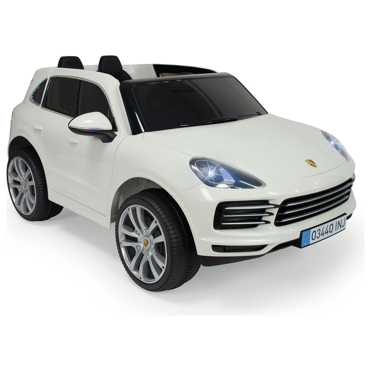Injusa Porche Cayenne 12V Powered Vehicle - White