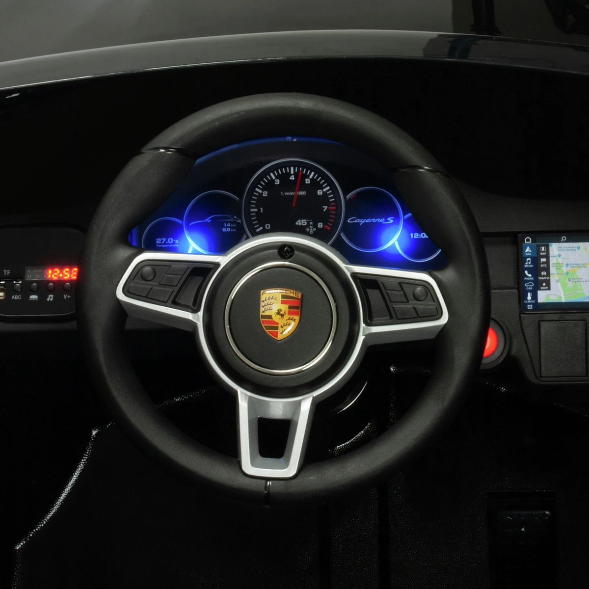 Injusa Porche Cayenne 12V Powered Vehicle - White