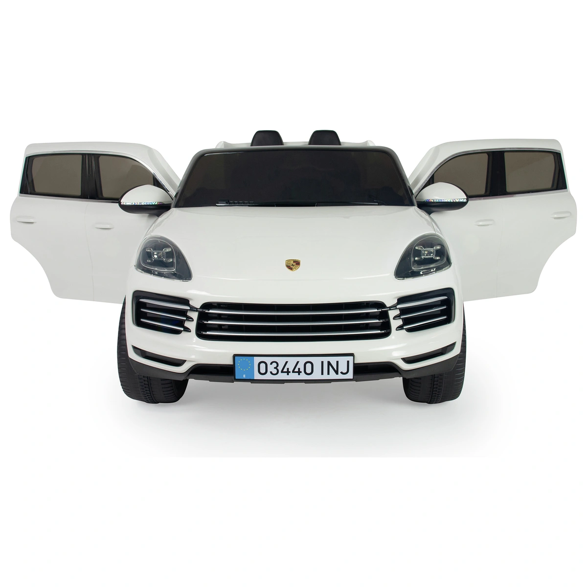 Injusa Porche Cayenne 12V Powered Vehicle - White