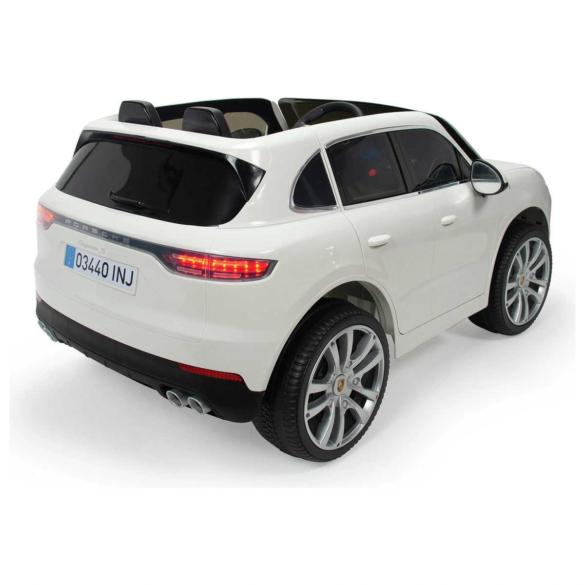 Injusa Porche Cayenne 12V Powered Vehicle - White