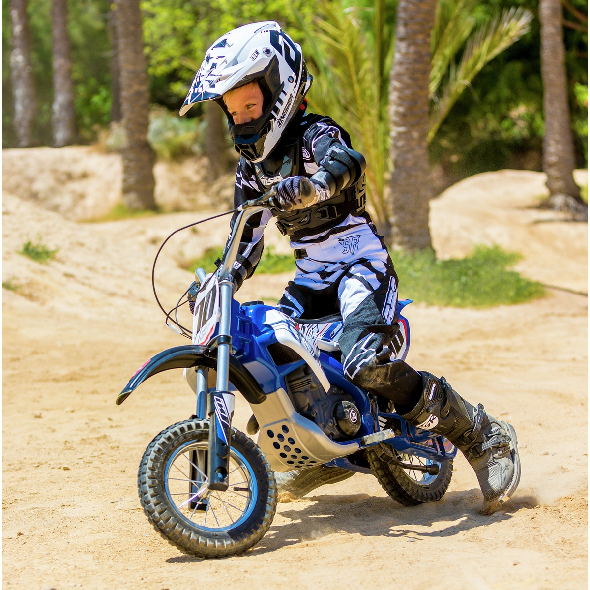 Injusa X-Treme Motorbike 24V Powered Vehicle - Blue