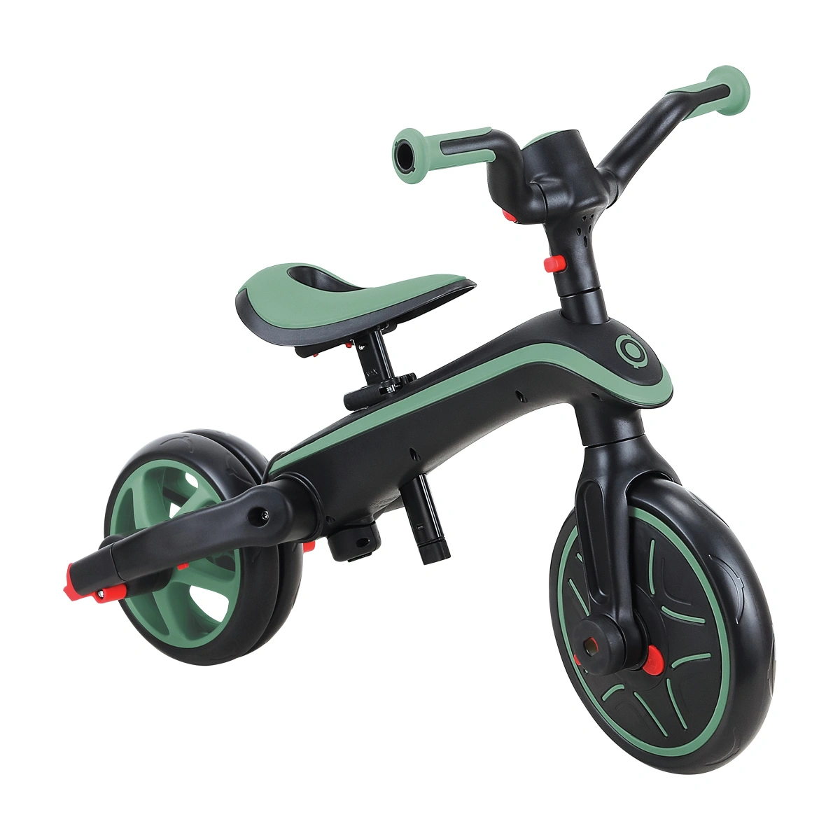Globber 4-in-1 Explorer Foldable Trike - Olive Green