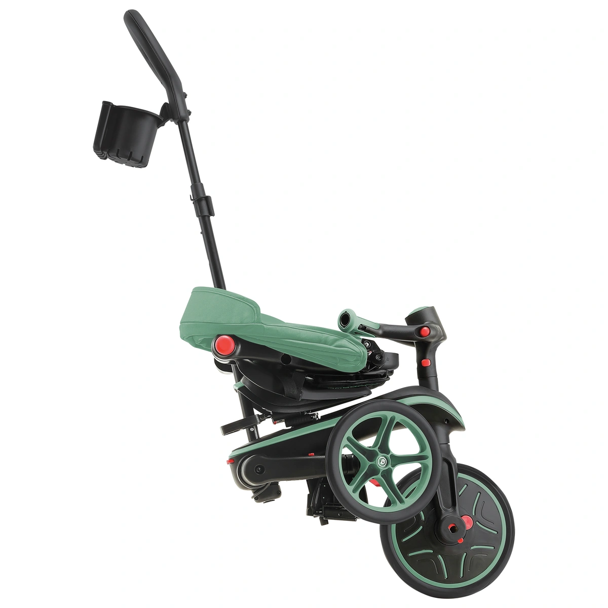 Globber 4-in-1 Explorer Foldable Trike - Olive Green