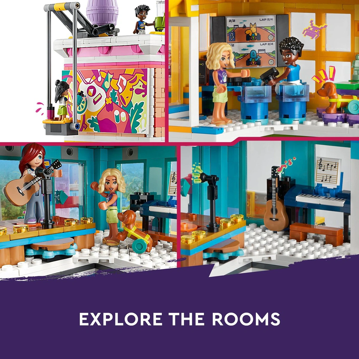 LEGO Friends Heartlake City Community Centre Playset 41748