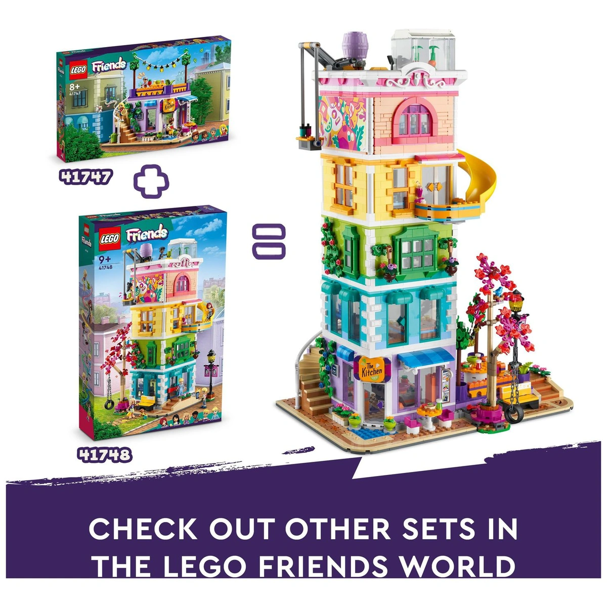 LEGO Friends Heartlake City Community Centre Playset 41748