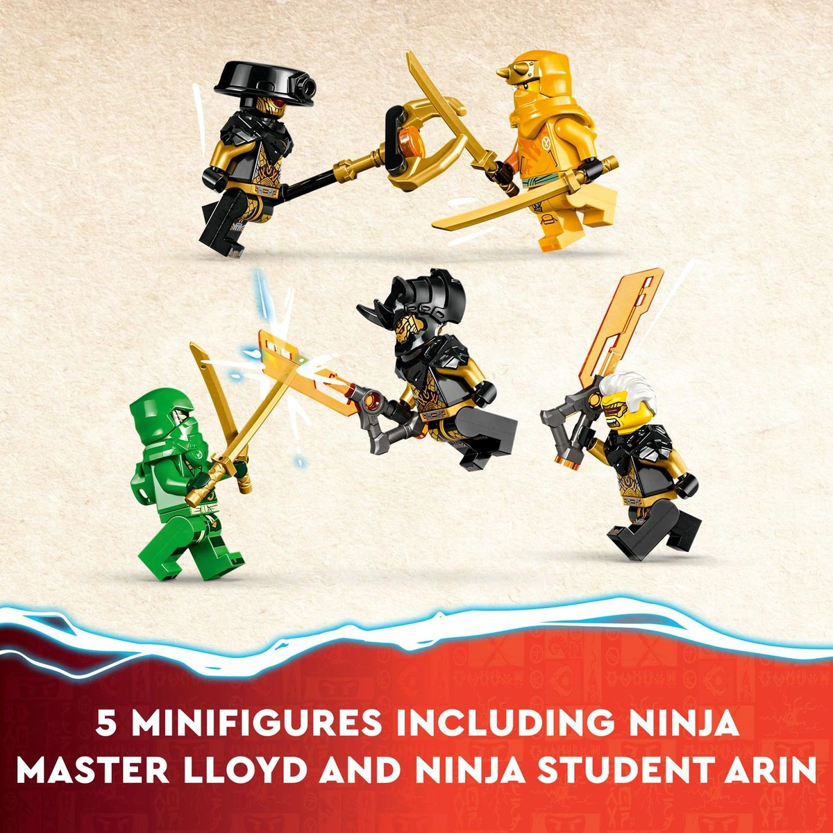 LEGO NINJAGO Lloyd and Arin's Ninja Team Mechs Set 71794