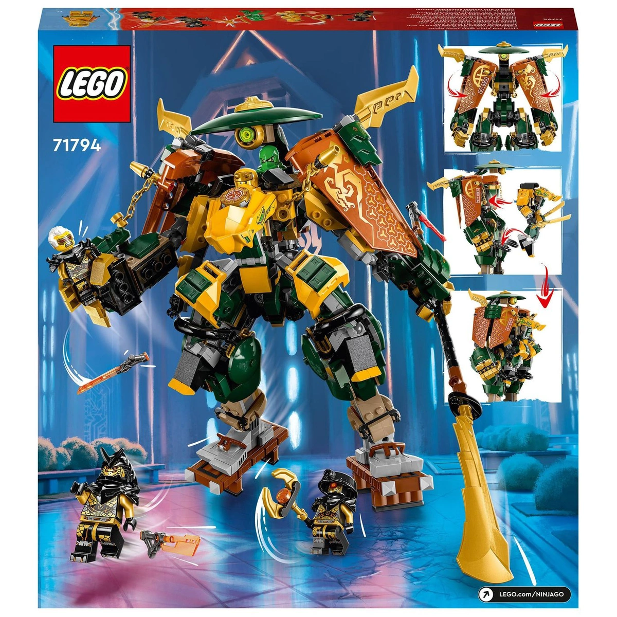 LEGO NINJAGO Lloyd and Arin's Ninja Team Mechs Set 71794