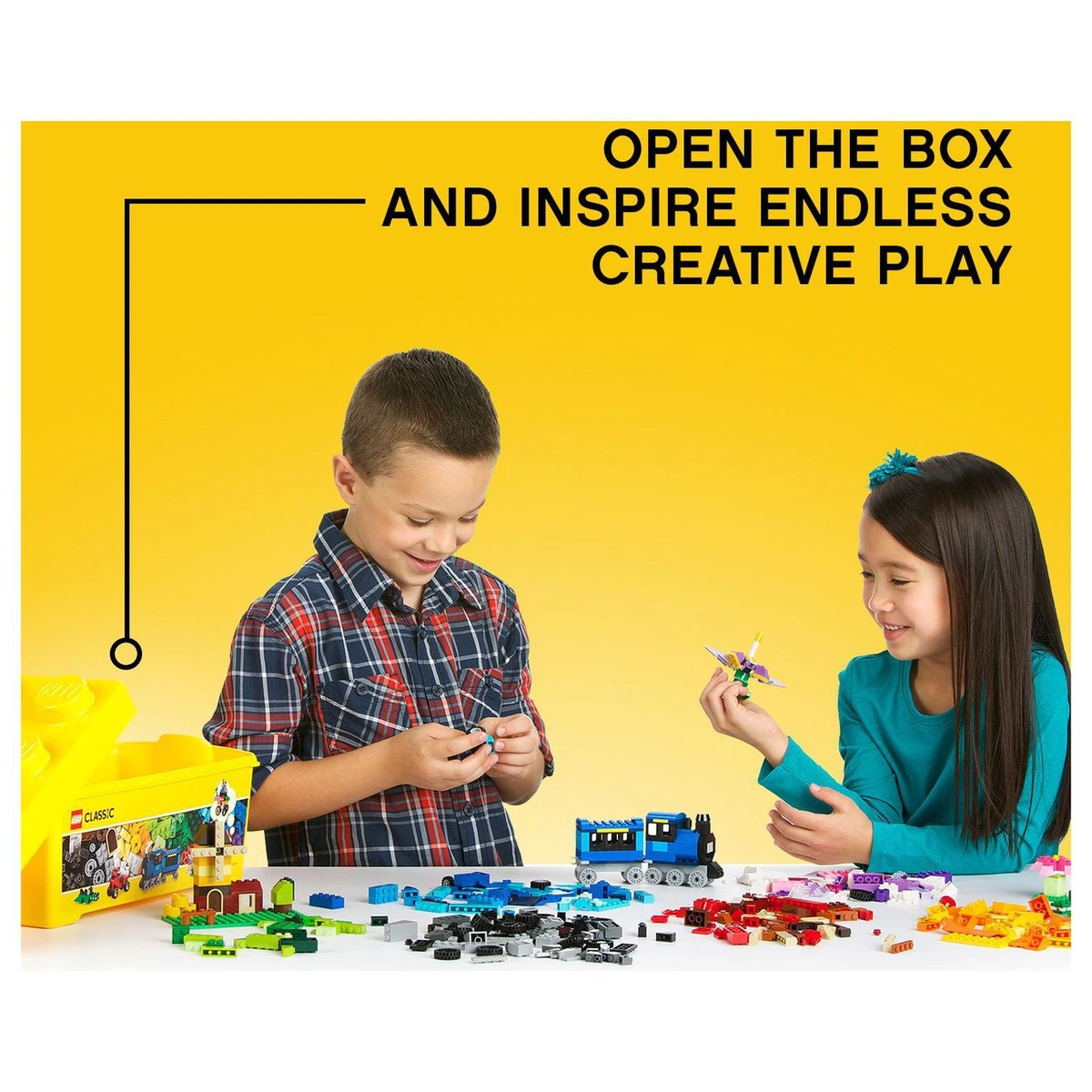 LEGO Classic Medium Creative Brick Box Toy Storage 10696