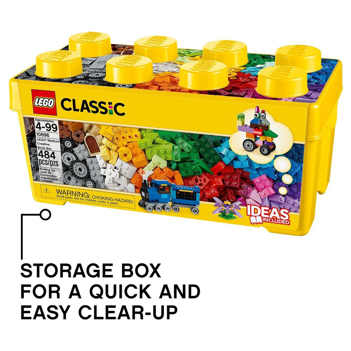 LEGO Classic Medium Creative Brick Box Toy Storage 10696