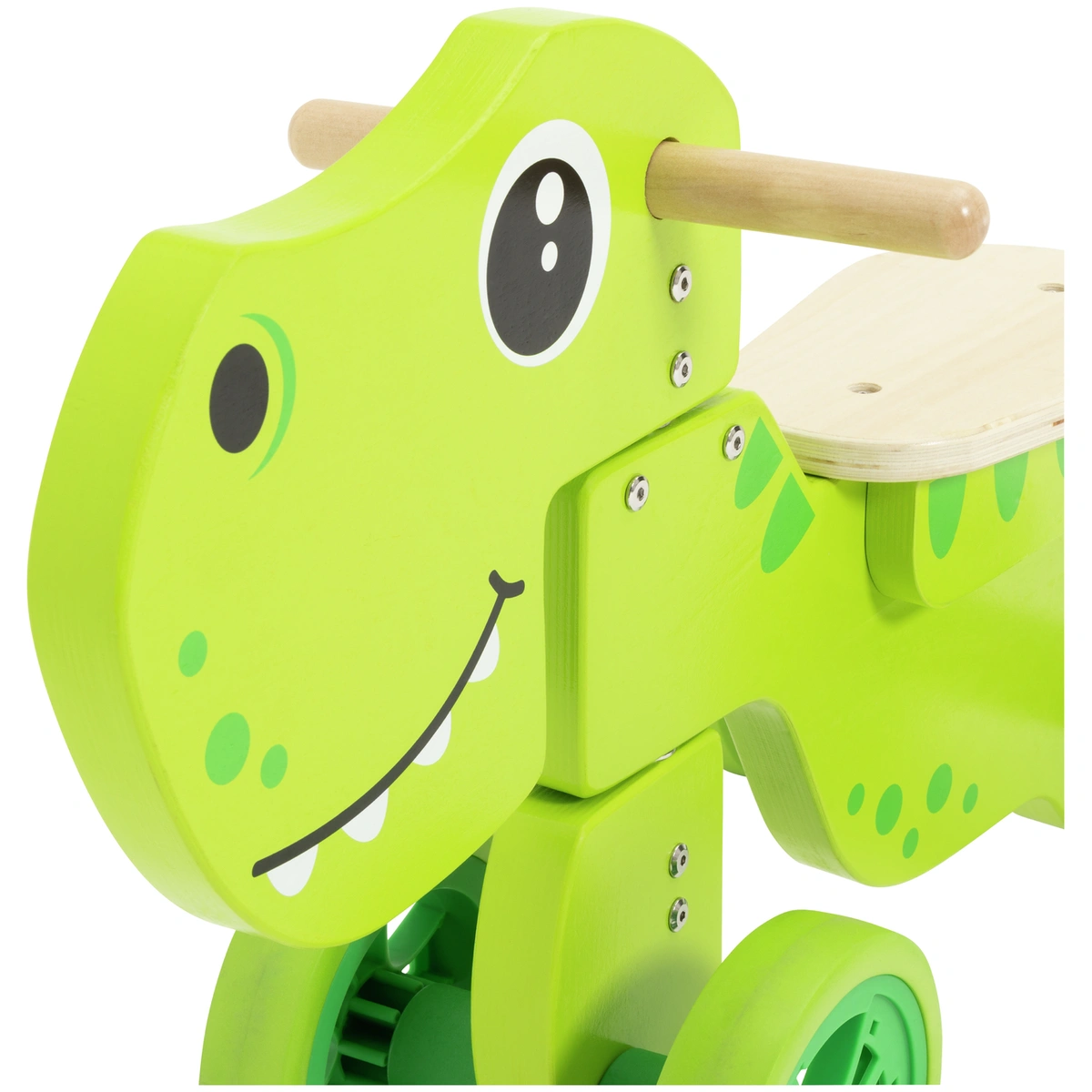 Chad Valley Dinosaur Ride On - Green