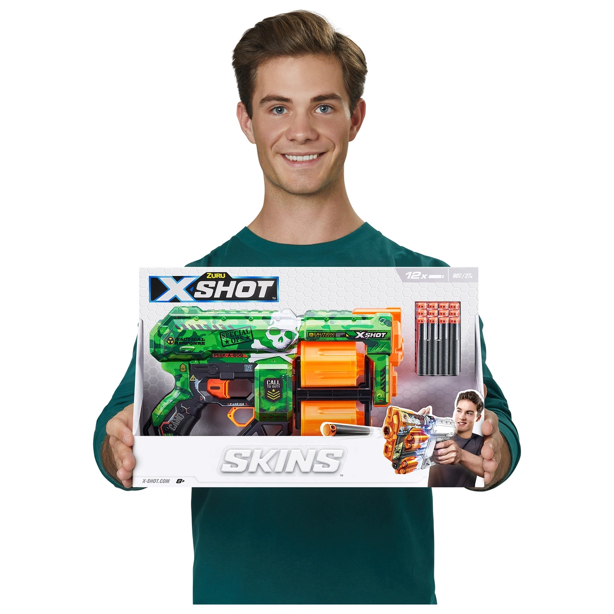 XSHOT Skins Dread Dart Blaster (12 Darts)
