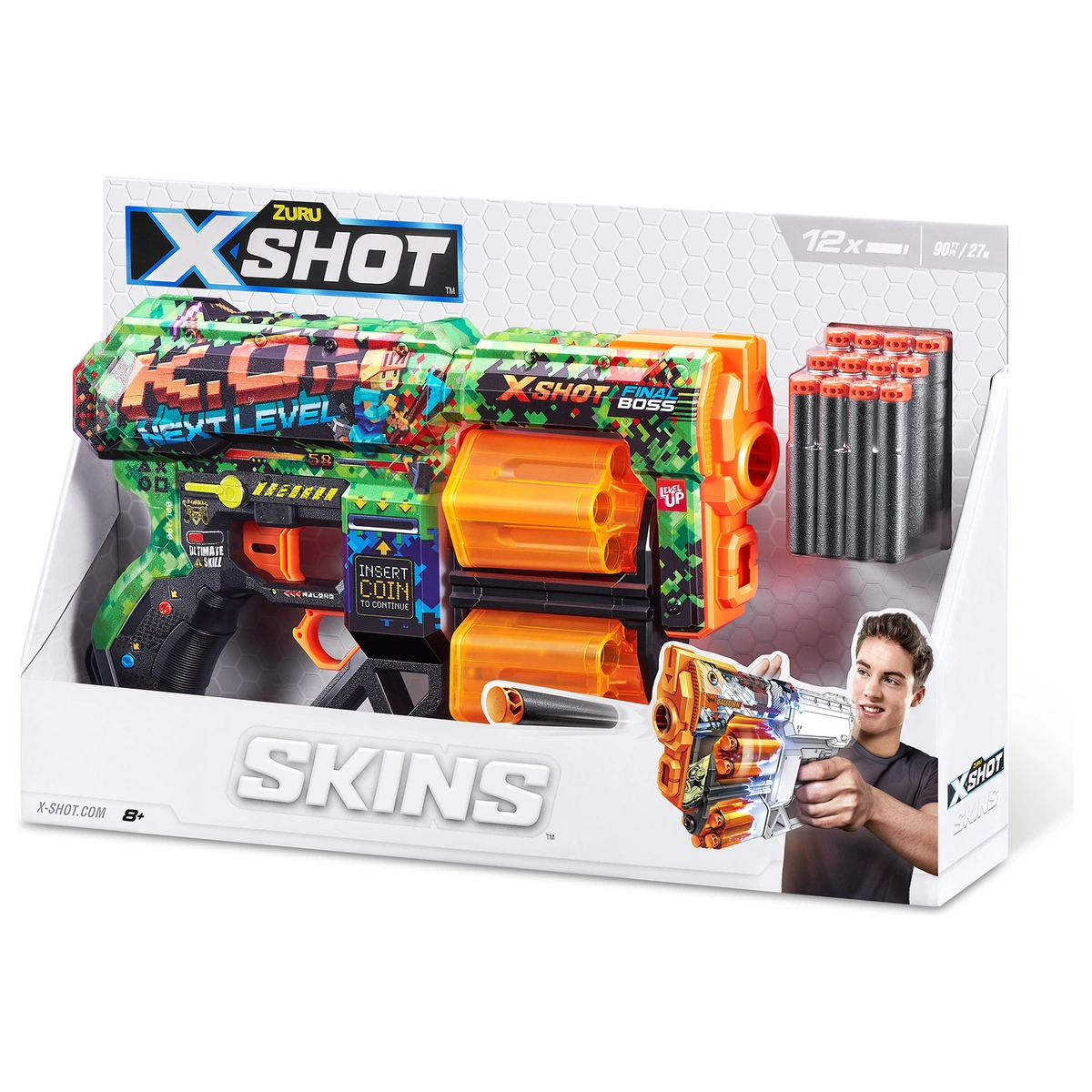 XSHOT Skins Dread Dart Blaster (12 Darts)