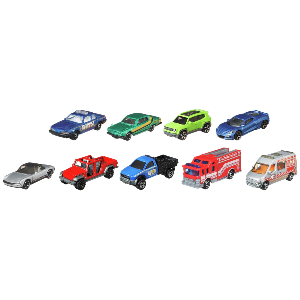 Matchbox Toy Car And Vehicle Set Assortment - Pack of 9