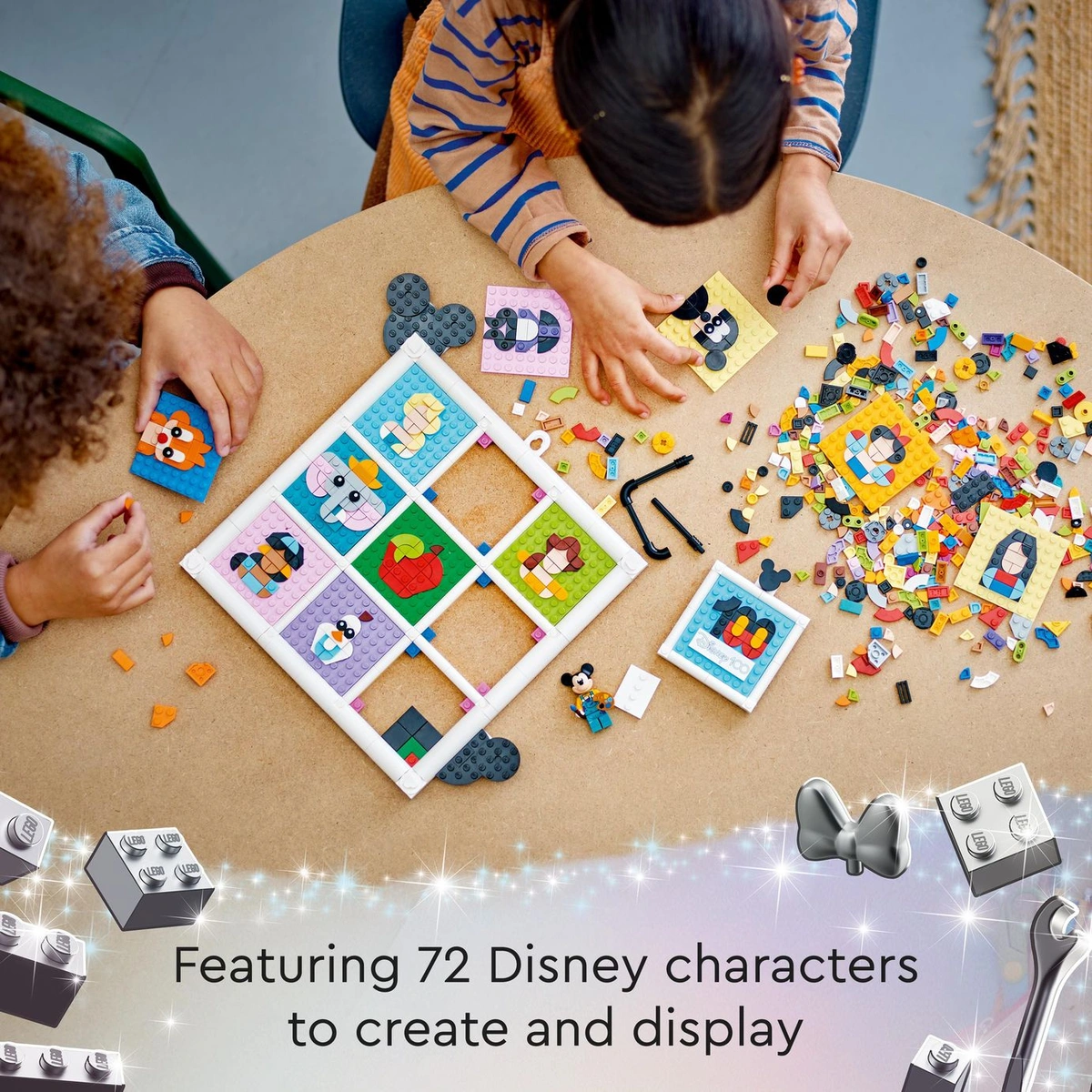 LEGO Disney 100 Years of Disney Animation Icons Crafts 43221
