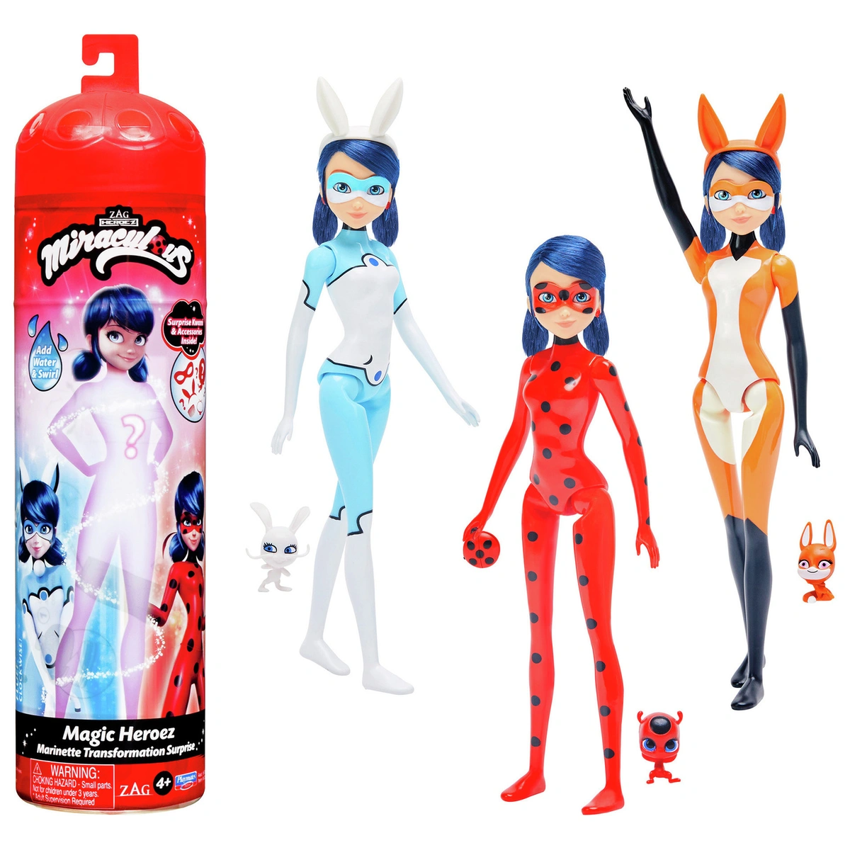 Miraculous Magic Heroes Colour Reveal Doll