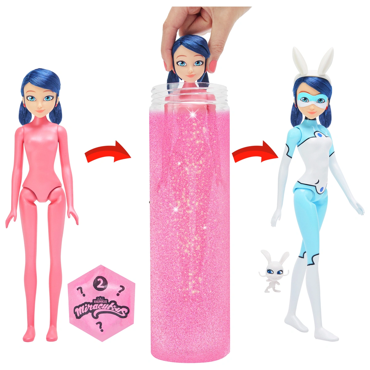 Miraculous Magic Heroes Colour Reveal Doll