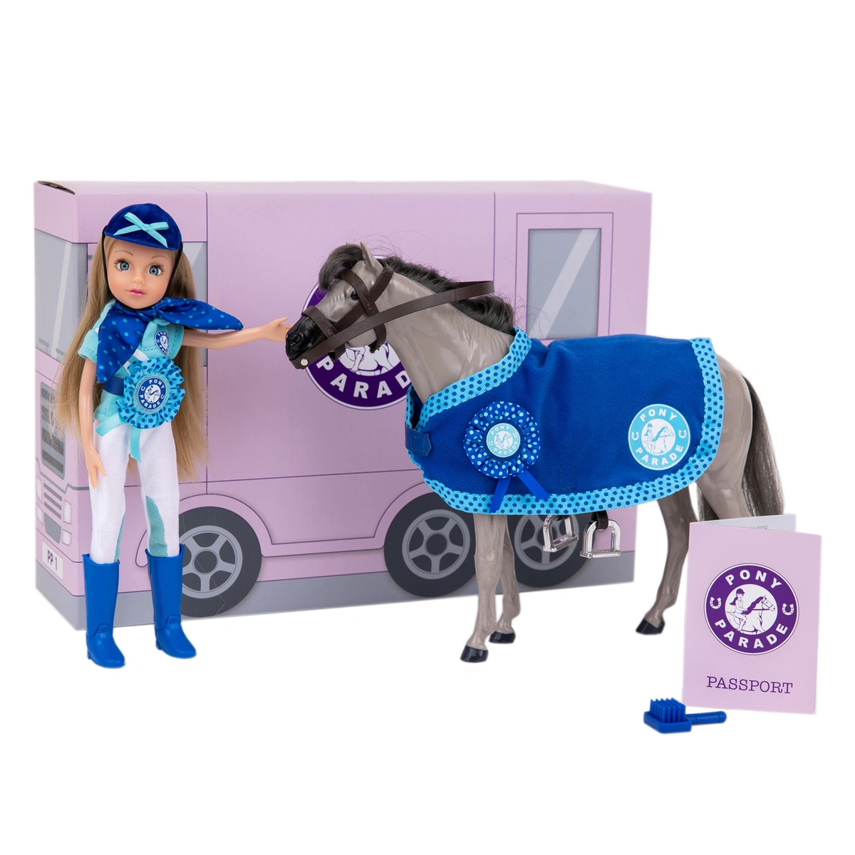 Pony Parade Pony and Doll Bumper Set - 10inch/26cm