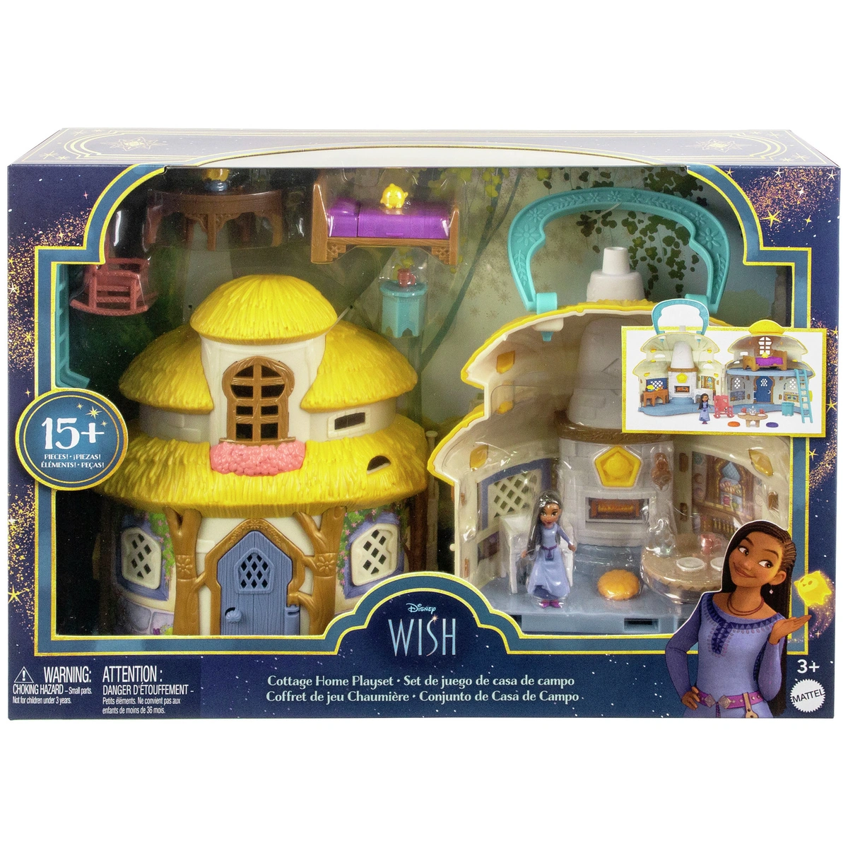 Disney Wish - Cottage Home Small Doll Playset